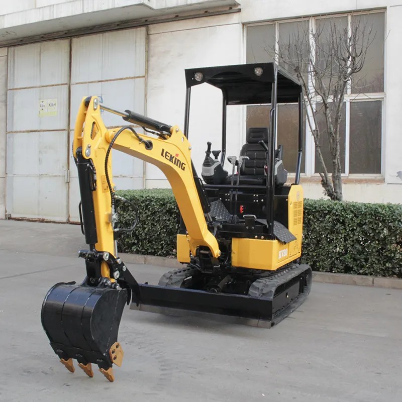 1 Tuj Hydraulic Farm Mini Crawler Excavator