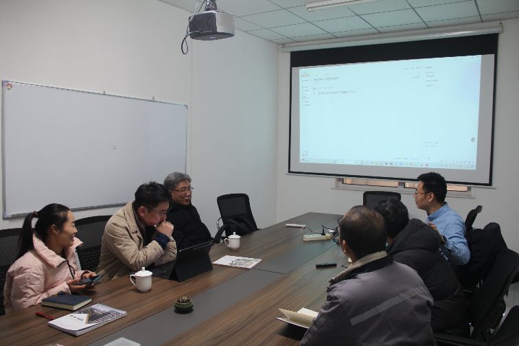 Shandong Lannuo Sib tham txog Project Initiation for Noise Laboratory and Noise Control with Professor KWAK, Moon Kyu, Ph.D.and Tus Neeg Sawv Cev Liang Tongho los ntawm Dongguk University, Kaus Lim Qab Teb