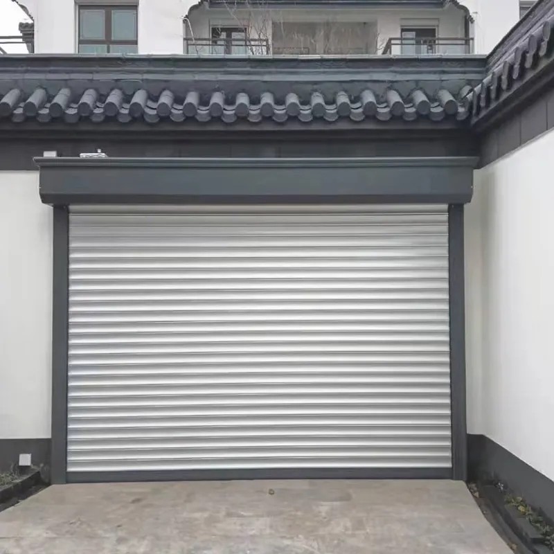 Rolling External Safety Roller Shutter Qhov Rooj